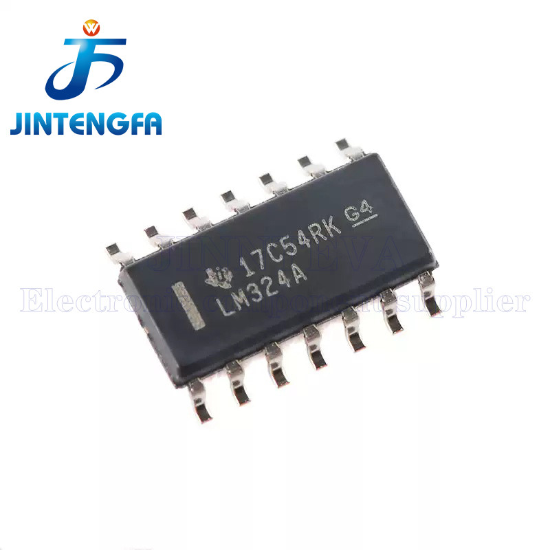 10PCS LM324 DIP14 SOP14 TSSOP LM324N LM324AN LM324DR LMV324ADR LM324PWR LM324APWR LMV324IPWR Operati