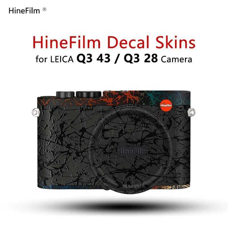 Hinefilm ฟิล์มสติ๊กเกอร์ Skin q3 43/28 สำหรับกล้อง LeicaQ3 สติ๊กเกอร์สำหรับ Leica Q3 43 ฟิล์มห่อ