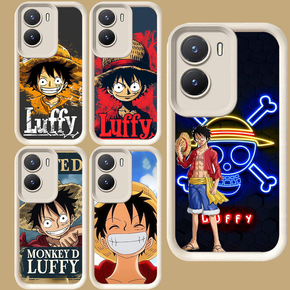 R68 One Piece LuffyปลอกสําหรับVIVO Y15a Y35 IQOO 13 Z10 Z9 Y75 Y01 Y22s Y55 Z9X Y56 Y15s Y22 Y16 T4 