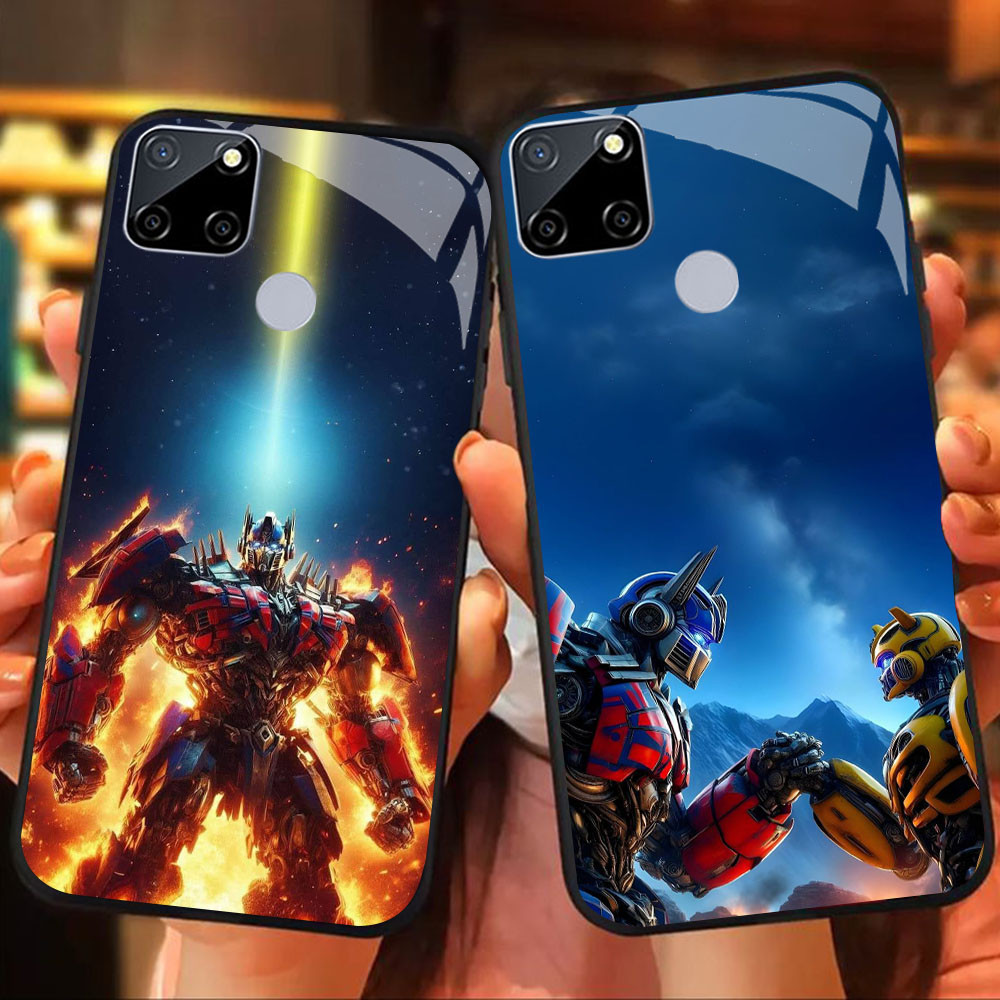 MK-102 Transformer Liquid HD GlassปลอกสําหรับRealme C12 C25Y C25 C25S C21Y C15 C21 Narzo 30A 20 OPPO