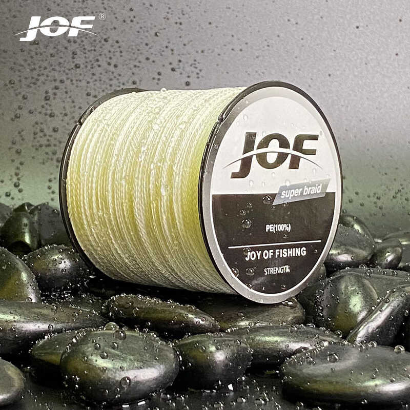 ❤ JOF 4เส้น300ม./500ม./1000ม. 8Lb 20Lb 30Lb 10Lb 35Lb 40Lb 50Lb 60Lb ปอนด์80lb สายถัก PE ทนต่อก