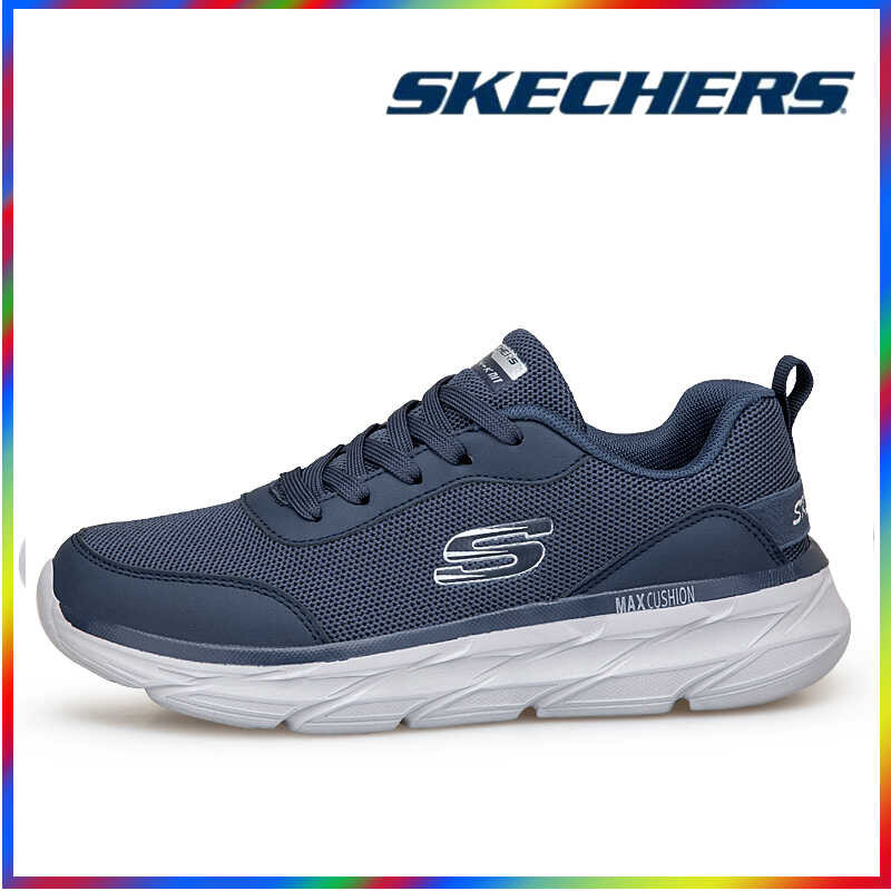 ❤ Skechers_ สเก็ตเชอร์ส รองเท้าผู้ชาย Men Gorun Trail Altitude Marble Rock Shoes - 22029-Bkor A