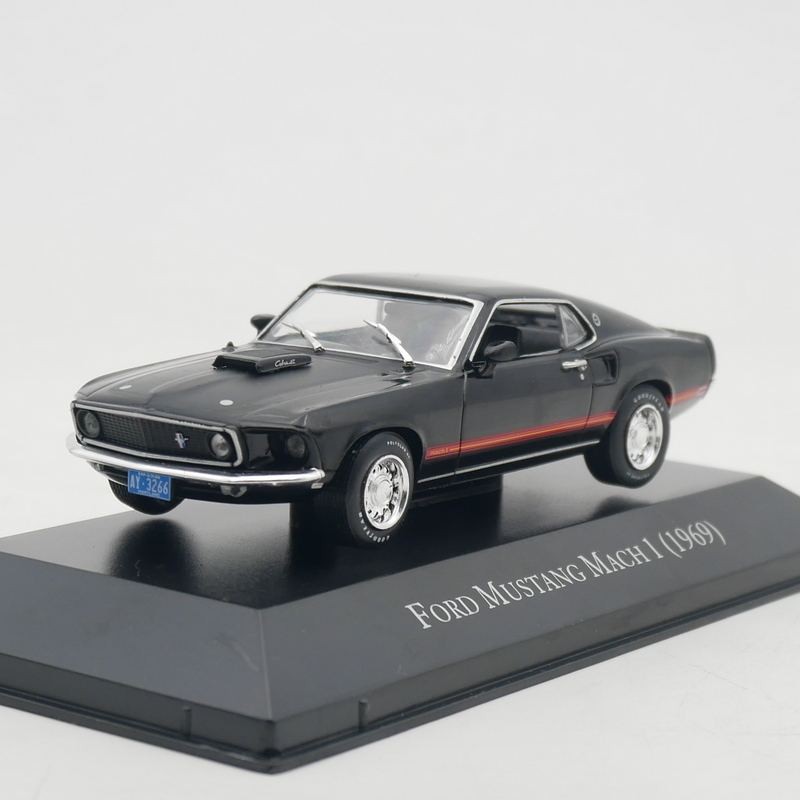 Ixo 1: 43 FORD MUSTANG MACH 1969 FORD MUSTANG รถรุ่นของเล่นรถพิมพ์รุ่นรถ