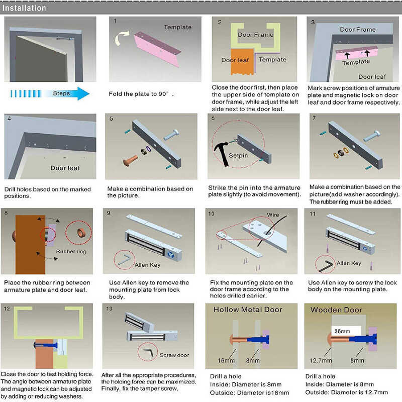❤ Boland Zlbracket Support For 180Kg 280Kg 500Kg Access Control Electric Door ZL Holder Magnet