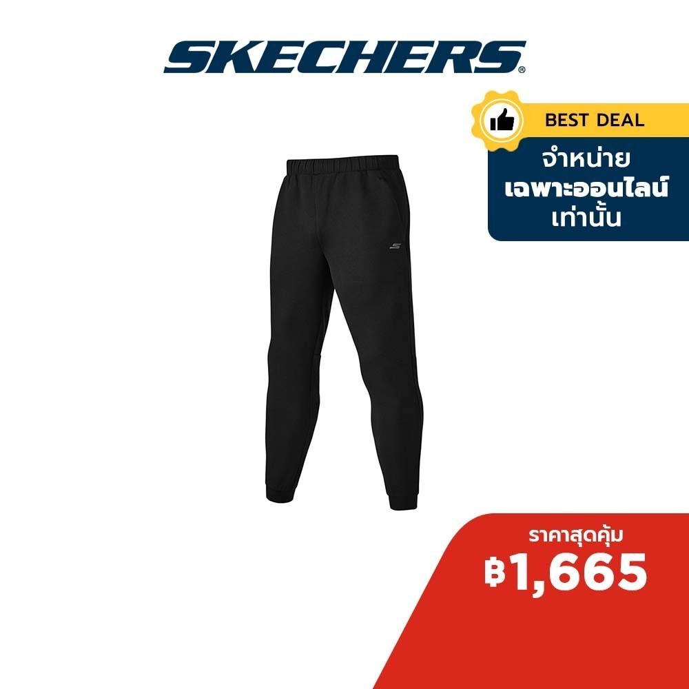 Skechers สเก็ตเชอร์ส กางเกง ผู้ชาย Basic Sport Pants - P322M035