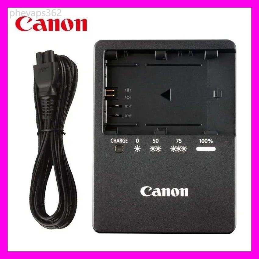 เครื่องชาร์จแบต Canon EOS 60D 70D 80D 90D 5D4 5D3 6D 6D2 7D LP-E6 Y