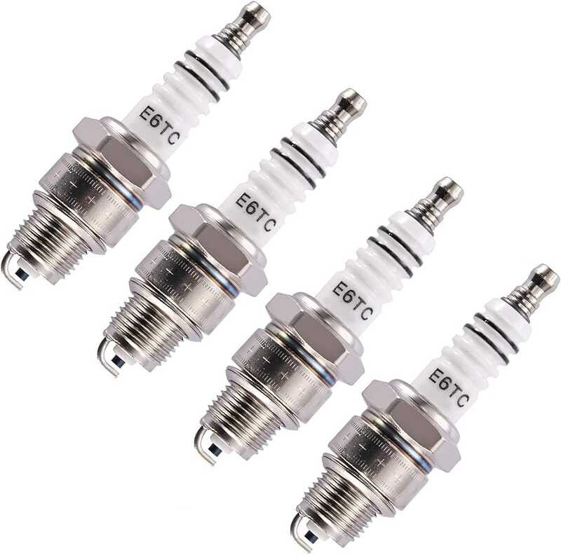 1/2/4 ใหม่รถจักรยานยนต์ Spark Plug E6tc สำหรับ Scooter Mood ชิ้นส่วน