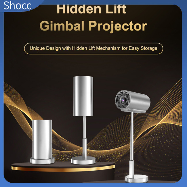 [HOT] Ts-3 Portable Projector 4K UHD Mini Smart Video Projectors Outdoor Movie Projector เข้ากันได้