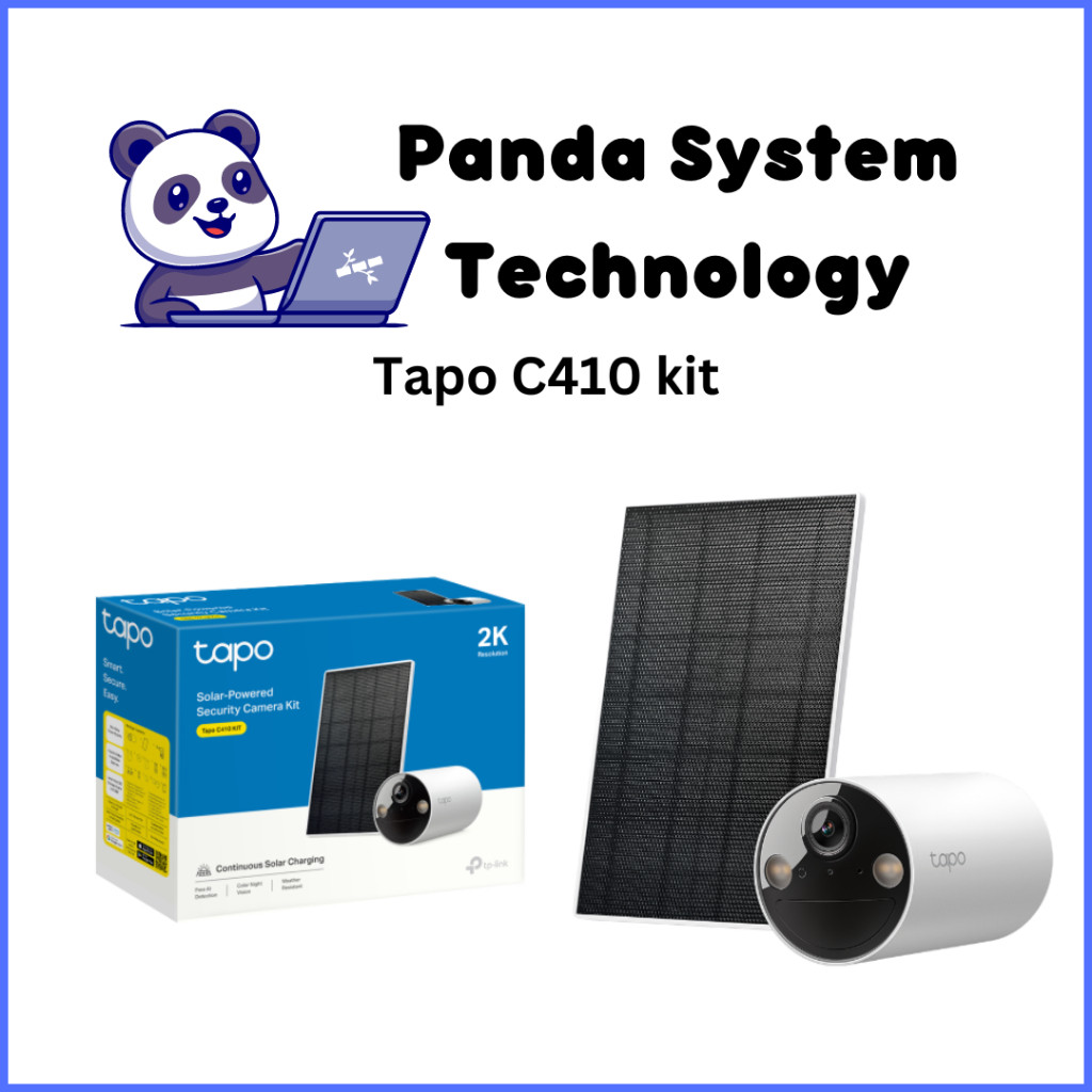 Tapo C410 Kit ชุดกล้องรักษาความปลอดภัยพลังงานแสงอาทิตย์