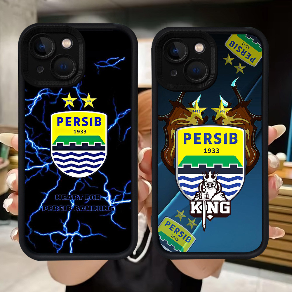 Q86 Persib soft Casing สําหรับ iPhone 14 7 13 6s 6 8 Pro Max Plus