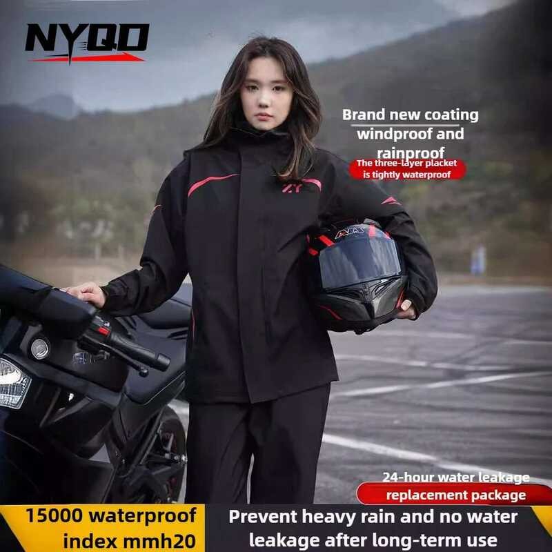 ชุดเสื้อกันฝนหนาพร้อมที่คลุมรองเท้าสำหรับขี่จักรยานตกปลา