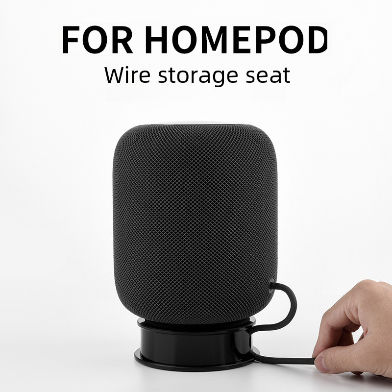 เหมาะสําหรับ Apple HomePod mini Speaker Wire Storage Base Universal Speaker Storage Bracket