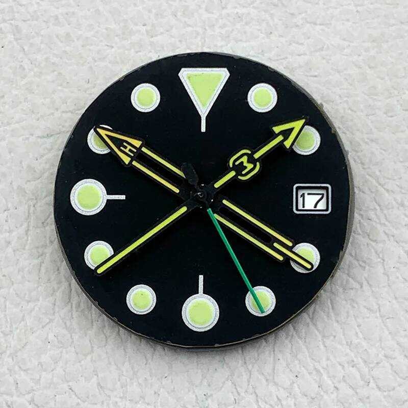 ▥ Mod 28.5 มม.นาฬิกาและนาฬิกามือผสมเหมาะกับ Nh35 7S 4R การเคลื่อนไหวสําหรับ Skx007 6105 SRPD Tu