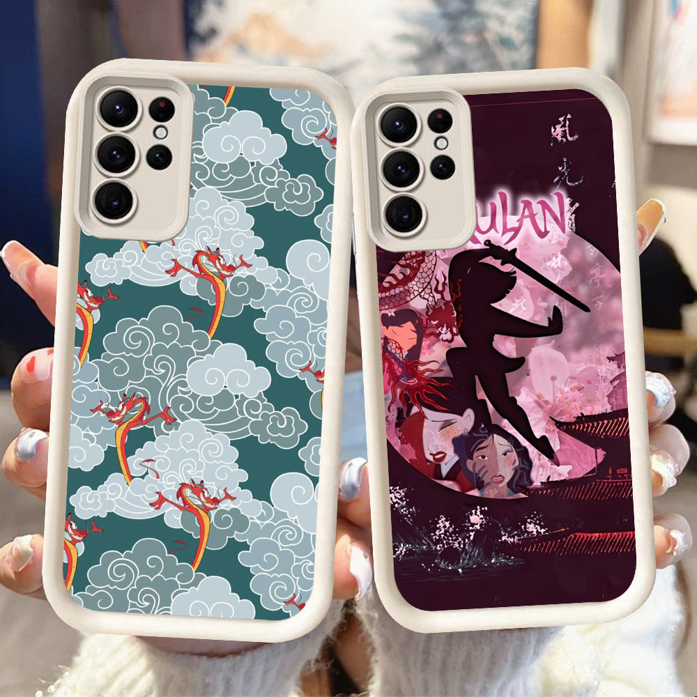NB-45 Mulan เคสกันกระแทกสําหรับ Samsung A55 A54 M15 S25 S24 S21 FE Ultra