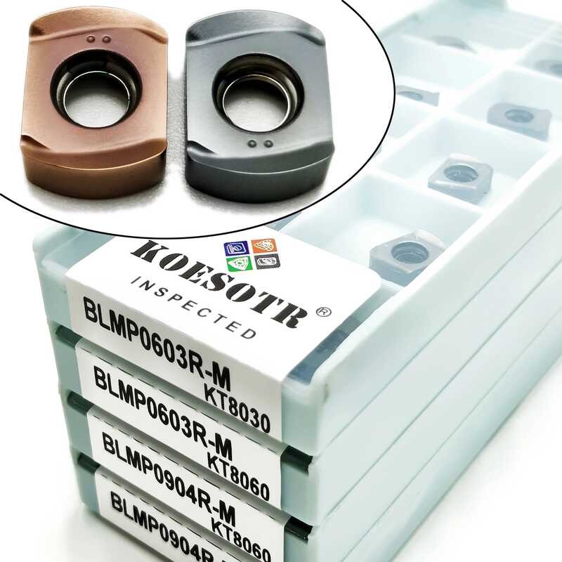 10Pcs BLMP 0603R M Blmp004r-M Carbide Inserts Blade Milg Hine Blmp0603r CNC Tool Plate Tool