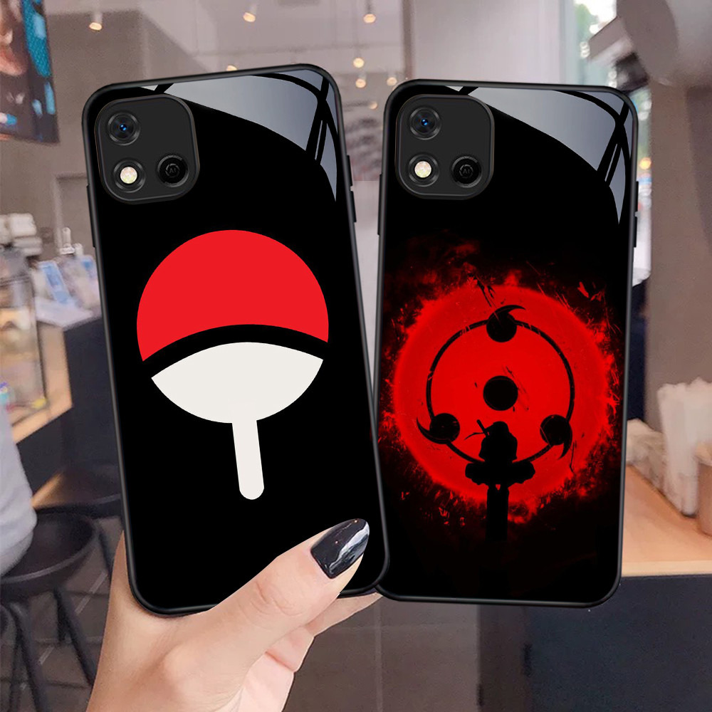 NC-98 U-Uchiha Itachis Kaca แก้วสําหรับ Realme C20 C20A C11 OPPO A16E A16K A93 Reno 4 4F F17 Lite Pr