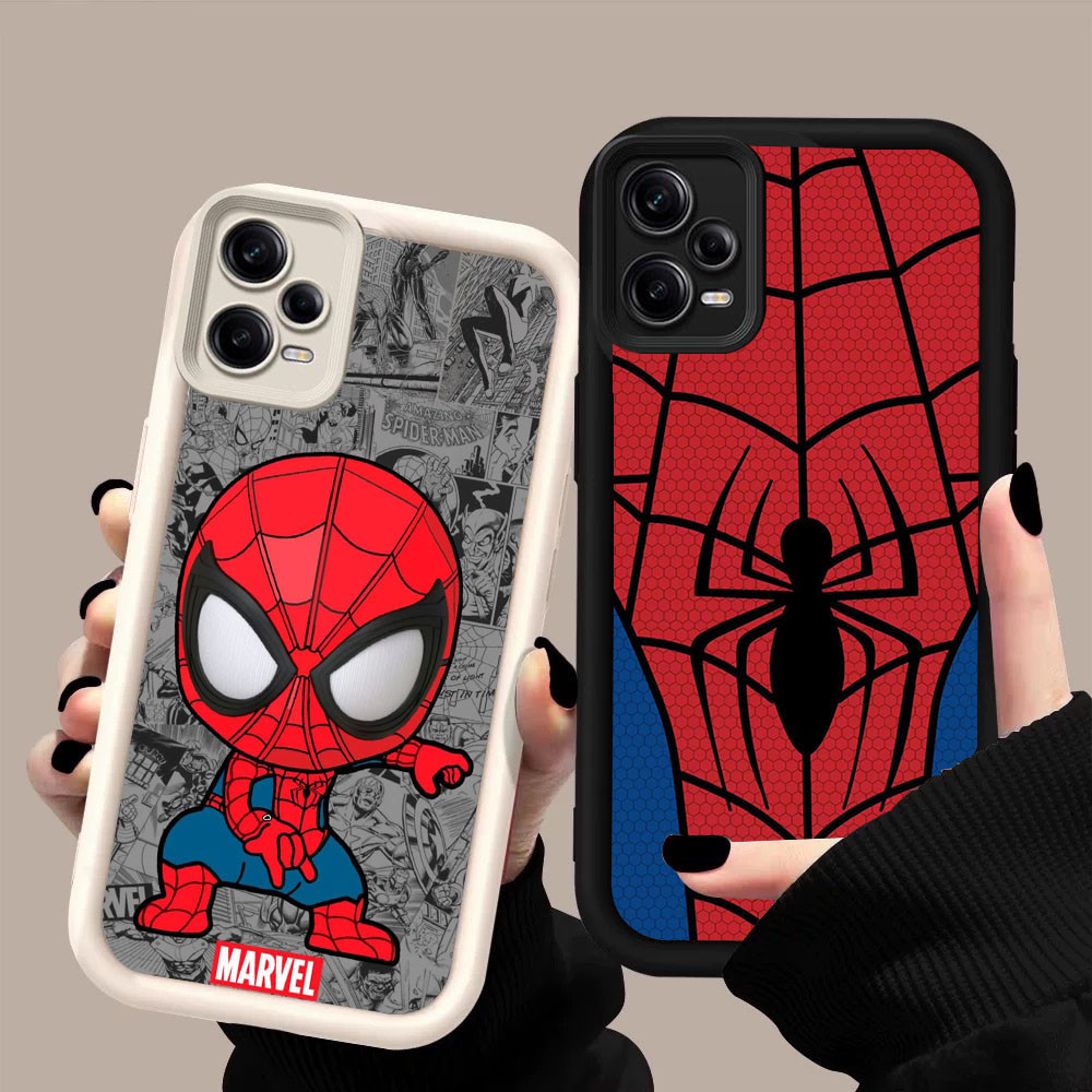 MK-44 การ์ตูน Marvel ปลอกซิลิโคนอ่อนนุ่มสําหรับ Xiaomi Redmi หมายเหตุ Turbo 3 12 POCO X5 F5 F6