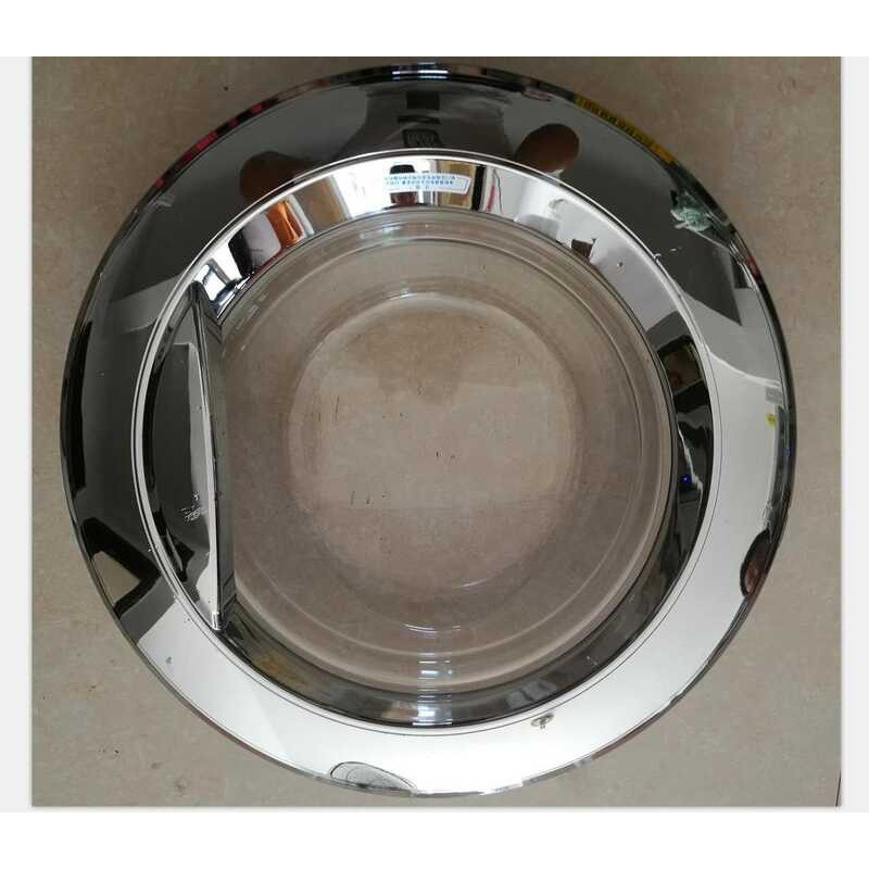 ตู้ซักผ้า G L แบบดรัม W D - T 1 2 4 0 A 5 ประตู โครงกระจก บานพับ