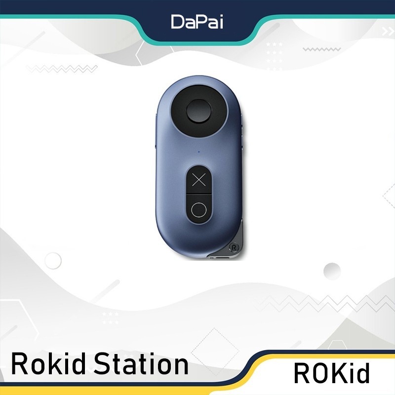 Rokid Station โปรเจคเตอร์ไร้สาย แบบพกพา สําหรับเชื่อมต่อสมาร์ทโฟน และแว่นตา