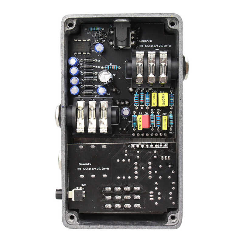 ➧ Demonfx 66 Guitar Effect Pedal Clean, เครื่องขยายเสียงสวิตช์ช่อง B