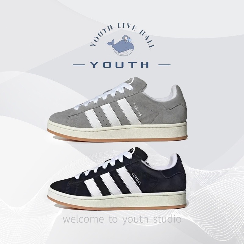 ฟิกเกอร์ ของแท้100% adidas originals Campus 00s HQ8707 / HQ8708 Sneakers