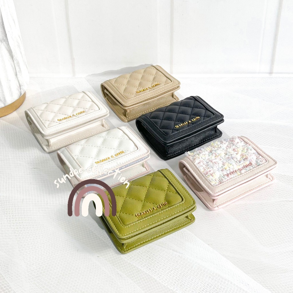 Ck MICAELA QUILTED Womens MINI Folding Wallet - CK179