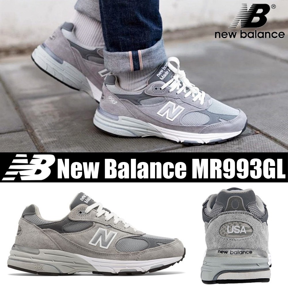 aeo ♞(W) New Balance 993 Made in USA Grey - B Standard/ D Standard  MR993GL- preorderoppa