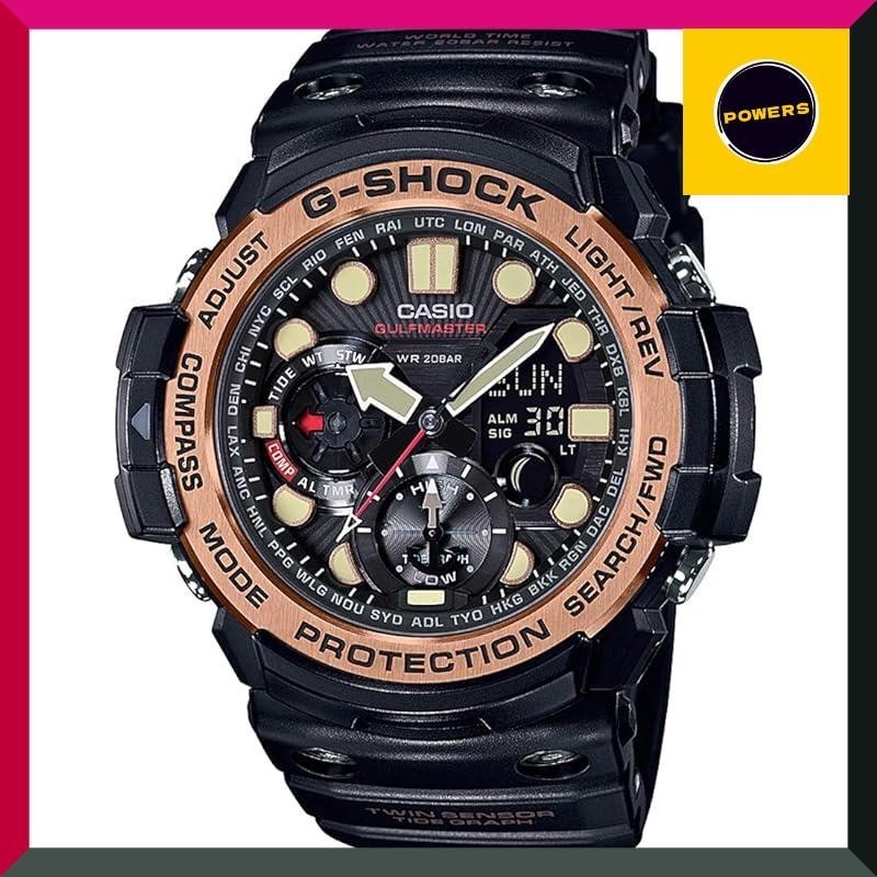 Casio (Casio  Watch G-SHOCK Gulfmaster Black and Rose Gold GN-1000RG-1A Men 's [ นําเข ้ าแบบขนาน ]