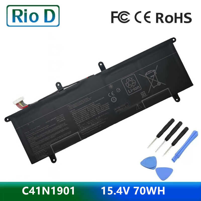 70Wh 3 C41N1901 0B200-03520000 Laptop Battery For UX481FA UX481FL ZenBook Duo UX481F UX481FLY 1 0