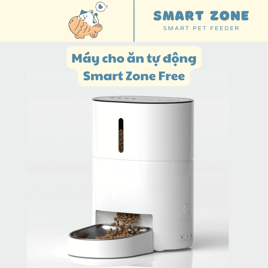 Smart Zone Combo: เครื่องให้อาหารแมวอัตโนมัติ + เครื่องแมวดื่มอัตโนมัติ Dudu Pet