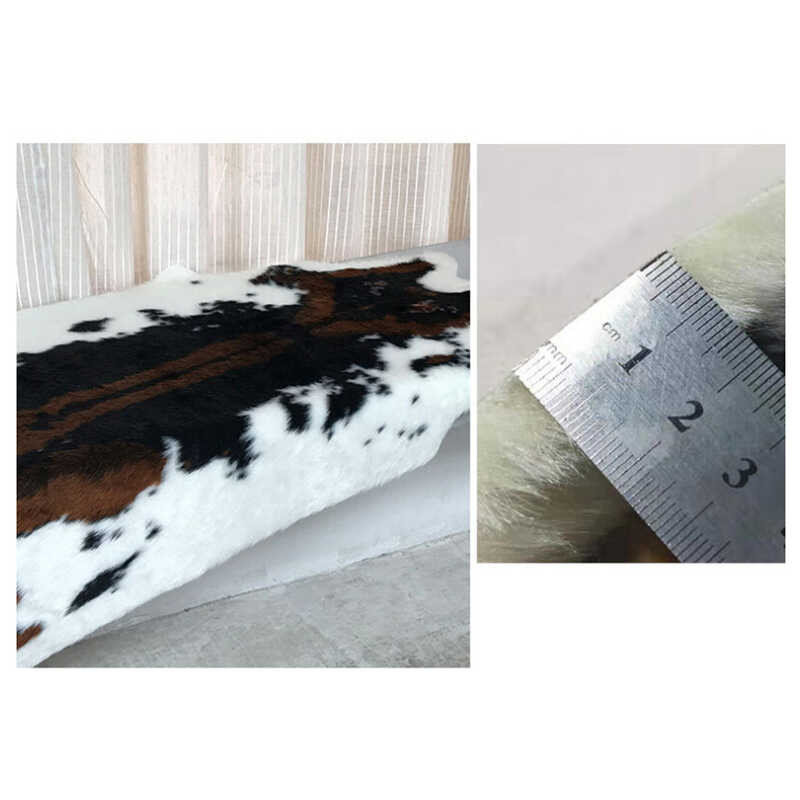 ❥ Cow Zhijingsi® Tiger Print Area Rug Non-Slip Carpet Bedroom Office Livingroom Or Mat(110X95cm)