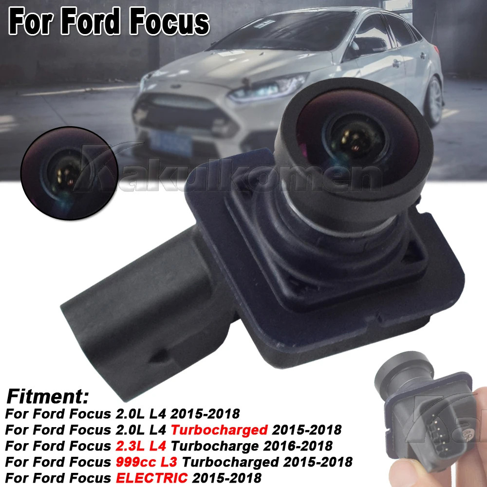 Oe: F1ET-19G490-AC กล้องมองหลังรถยนต์ย้อนกลับกล้องเสริมเหมาะสําหรับ Ford Fox 2015-2018 (F1ET 19G490