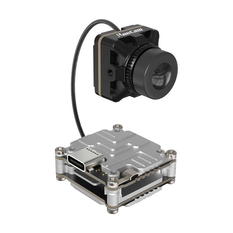 Δ Runcam K Wasp ดิจิตอล FPV VTX 120Fps 4: 3 155 °กล้อง FOV โหมดหน่วงเวล