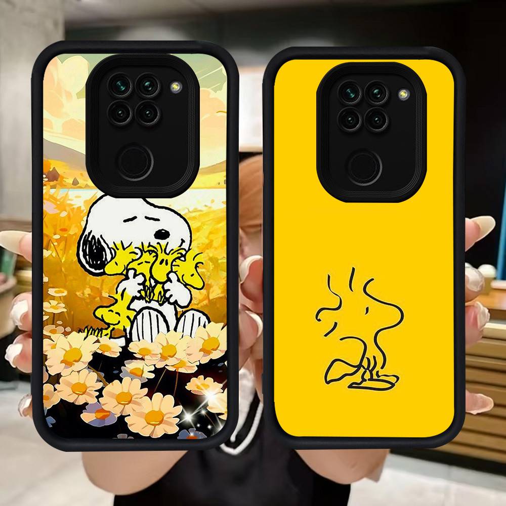 Q43 Woodstock soft Casing สําหรับ Xiaomi Redmi Note 9S 9 8 Pro Max