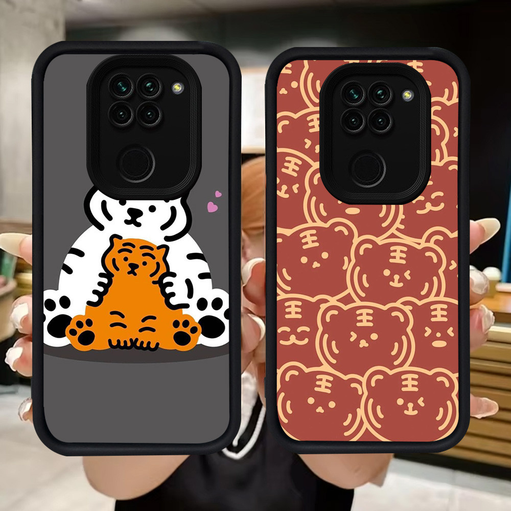 Q57 Tiger soft Casing สําหรับ Xiaomi Redmi Note 9S 9 8 Pro Max