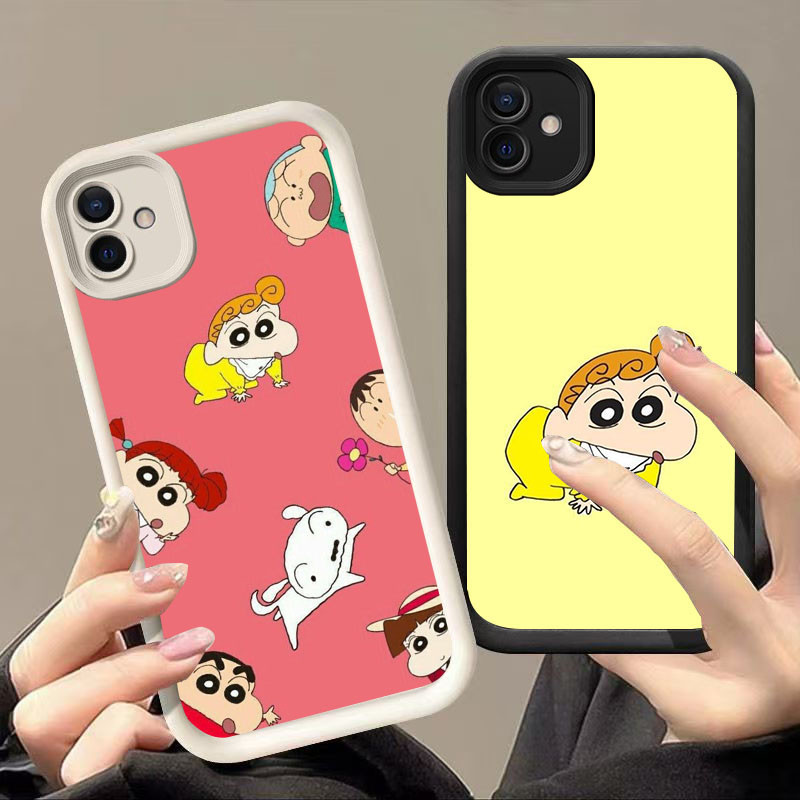 SAMSUNG YZ-59 Crayon Shinchan Nohara ดอกทานตะวันกันกระแทกสําหรับSamsung F04 A04E A03 M04 A05 A06