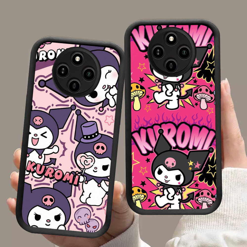 DF-82 Kuromi หรูหราปลอกอ่อนสําหรับ Xiaomi Redmi 14C A3 A3X Poco X3 C75 C61 NFC Pro