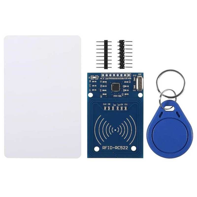 RFID ชุดเสาอากาศ MFRC-522 RC-522 RC522 - Mifare ไร้สายสำหรับ Arduino KEY SPI เครื่องอ่านและเขียนการ์