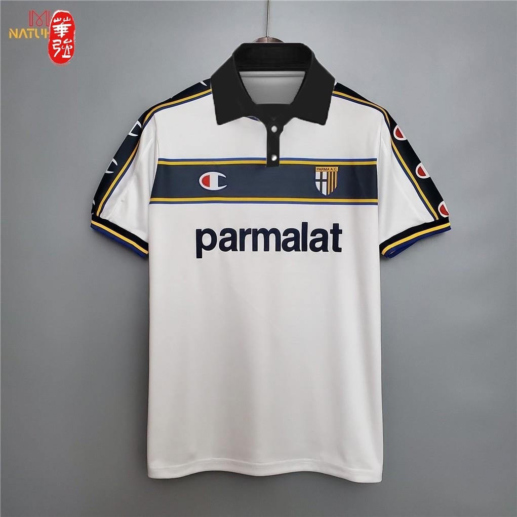 02-03 Parma Away เสื้อฟุตบอลย้อนยุค Football
