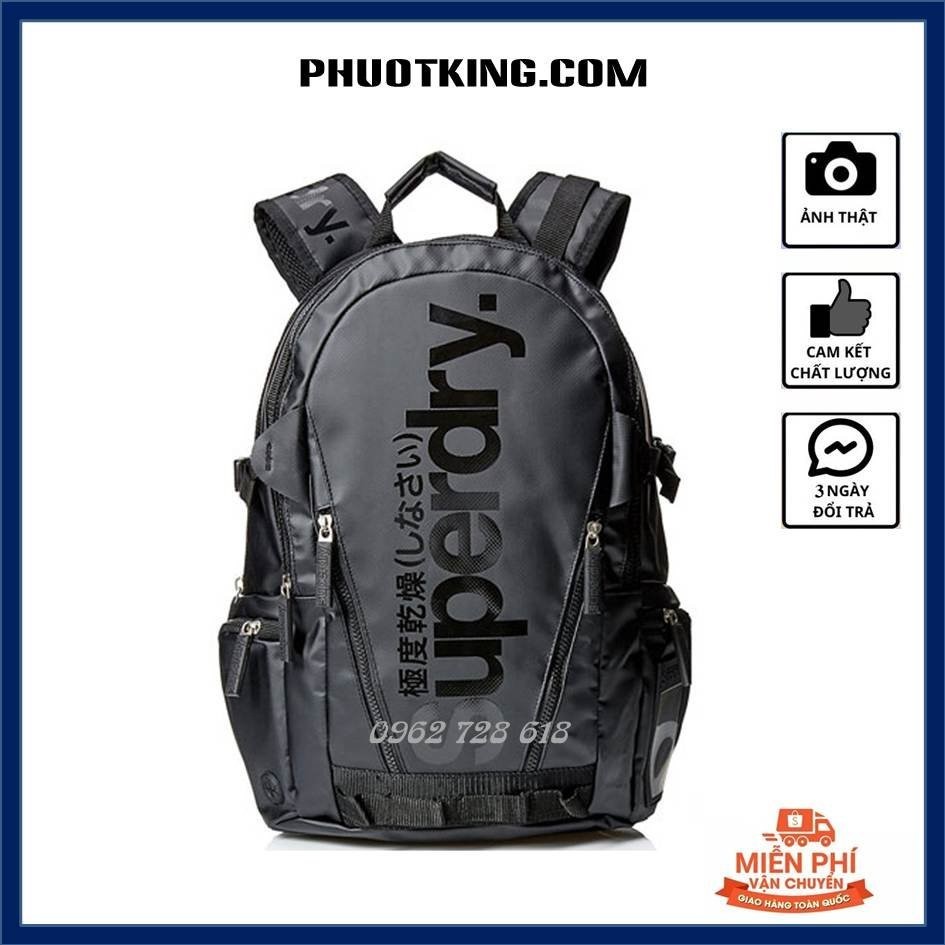 [ประเภทที่สวยงาม] Superdry Mega Ripstop Tarp Backpack Waterproof Mens Backpack