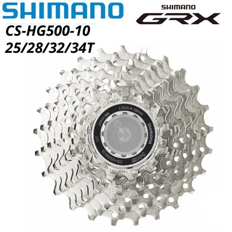 Δ Shimano Deore CS Hg500 10 ความเร็วมู่เล่กับเฟือง Cs-Hg500 10S 10V 11-25