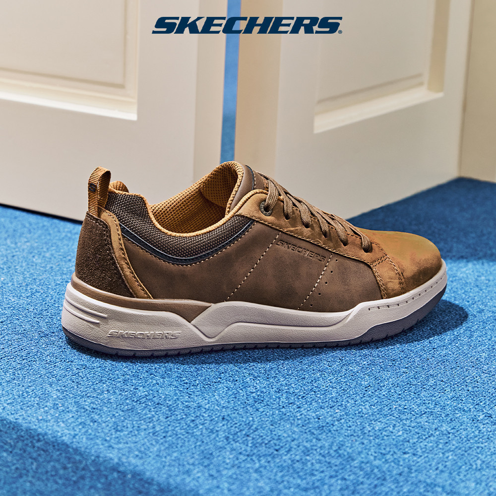 Skechers สเก็ตเชอร์ส รองเท้า ผู้ชาย USA Street Wear Corliss Shoes - 210795-CDB