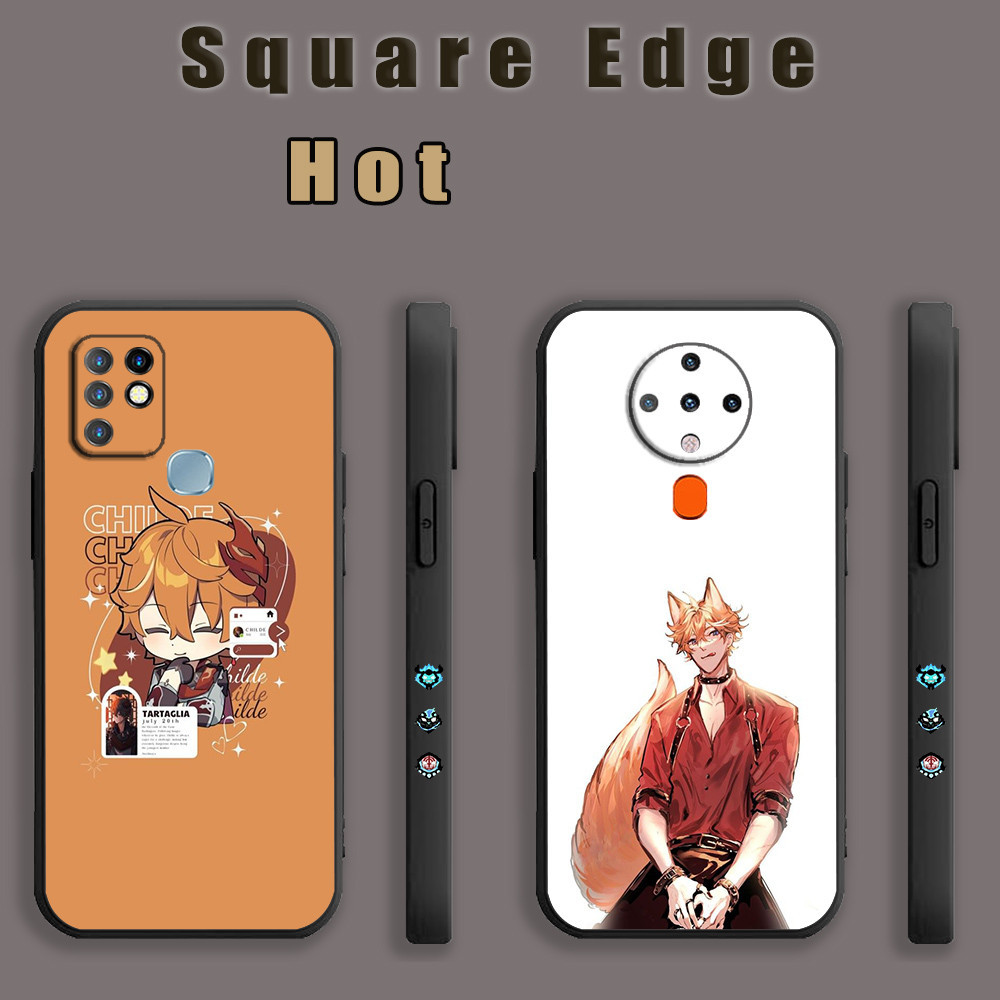 สําหรับRedmiหมายเหตุ12S 12 Pro Turbo 13 Pro K70 A2 4G 5G Genshin impact Childe AestheticเกมRZ003เคสโ