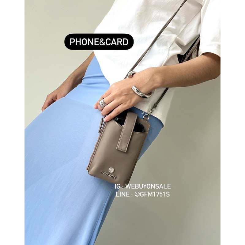 มีโค้ดลดสูงสุด30% Aristotle phone&card bag️ทักแชทก่อนกดสั่งสินค้า️