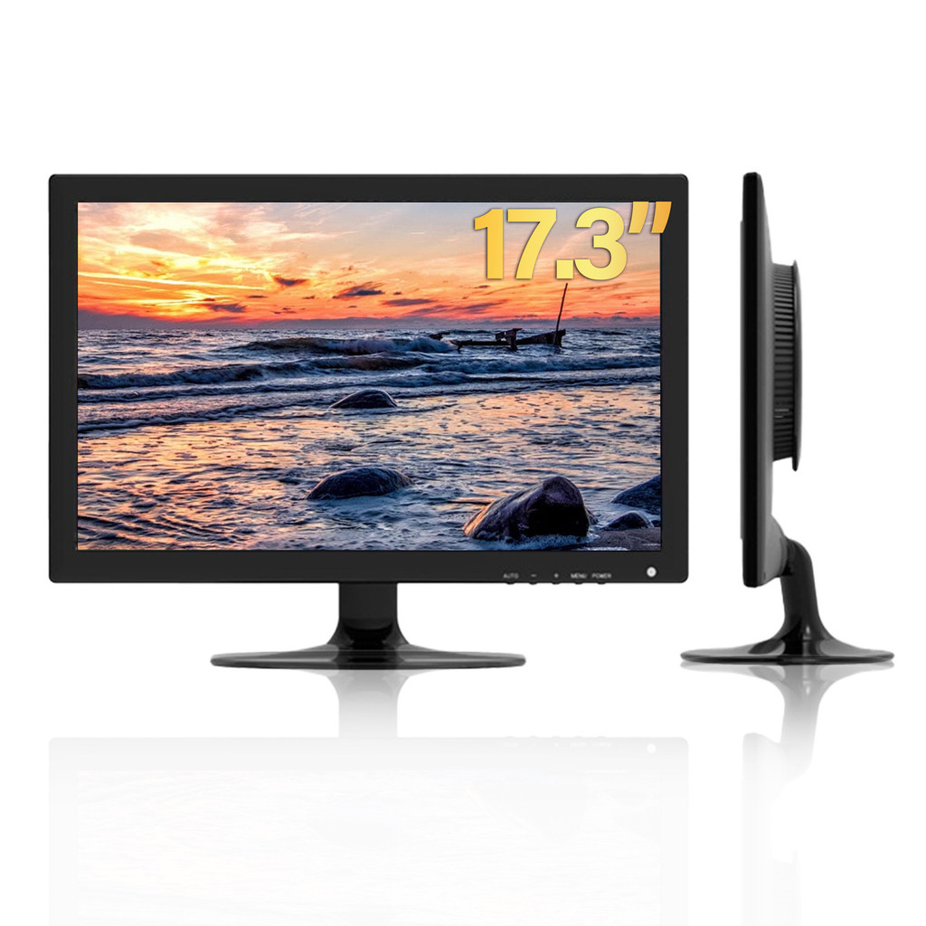 17.3-inch widescreen computer monitor LED high-definition display screen desktop home office display