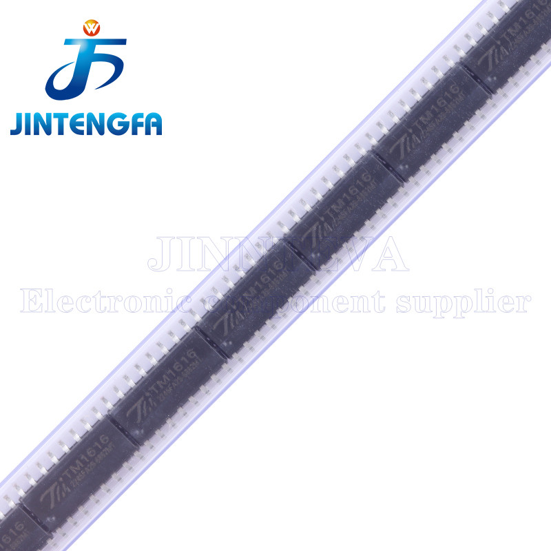 10PCS TM1650 TM1651 TM1652 TM1616 TM1617 SOP-16 LED ขับรถชิปควบคุมดิจิตอล SMD IC