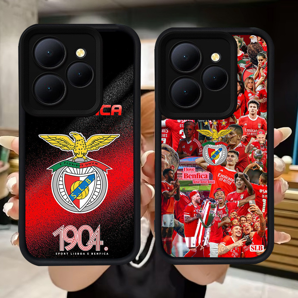 Q92 B-Benfica soft Casing สําหรับ Tecno POP Pova Spark GO1S 4 GO 2023 2024 8 9 20 GO1 7 5 6 GO2 Camo