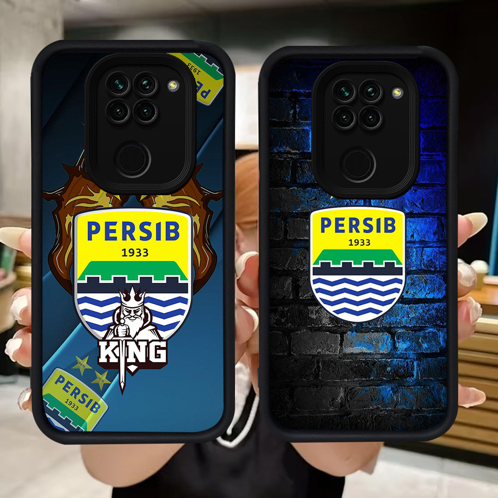 Q86 Persib soft Casing สําหรับ Xiaomi Redmi Note 9S 9 8 Pro Max