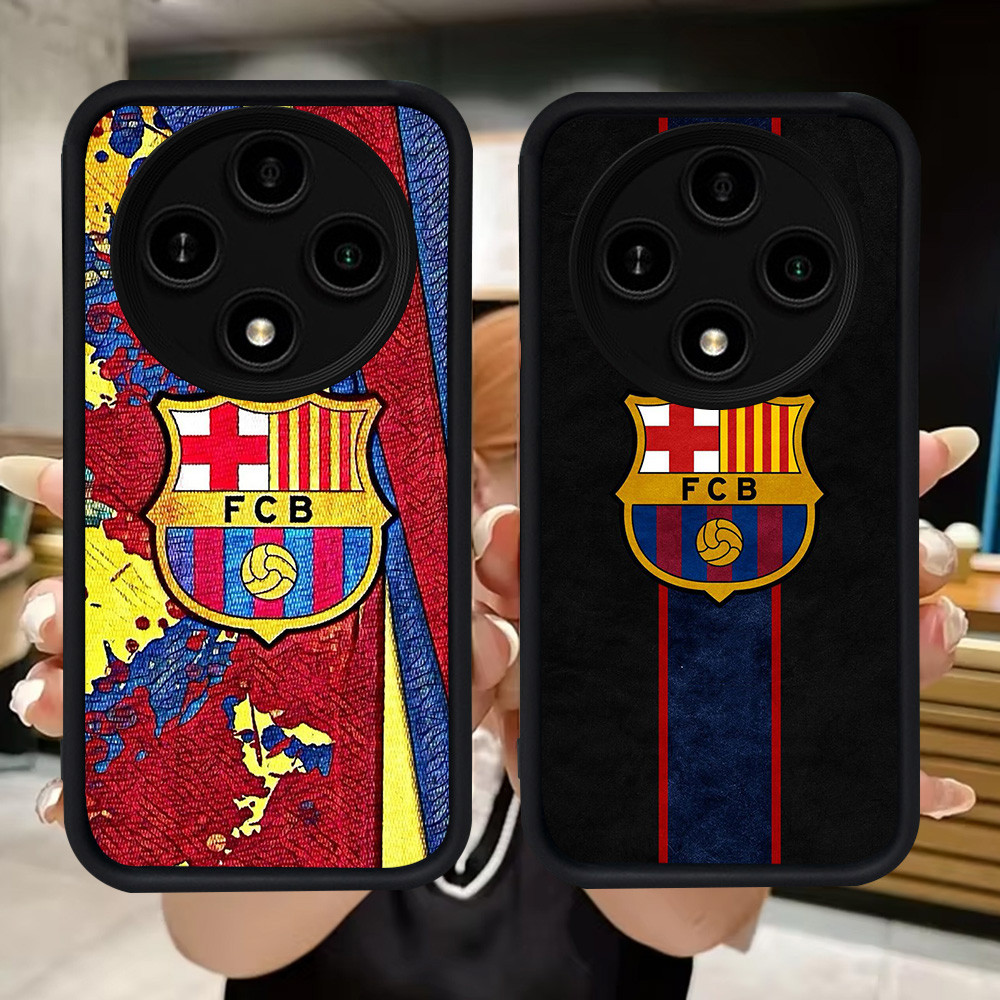 Q102 FC-Bacelona soft Casing สําหรับ Xiaomi Redmi A3X POCO X7 C75 C61 X3 NFC A3 14C Pro 5G