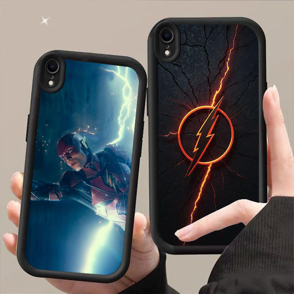 BK-29 The Flash เคสกันกระแทกสําหรับ iPhone XR X XS 6 7 8 Max Plus